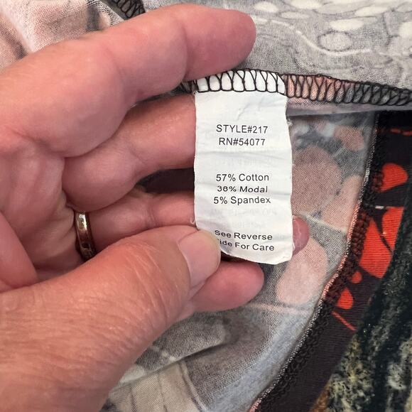 CAbi Women's Multicolor Butterfly Print Long Sleeve Stretch Jersey Dress - M - Picture 5 of 8